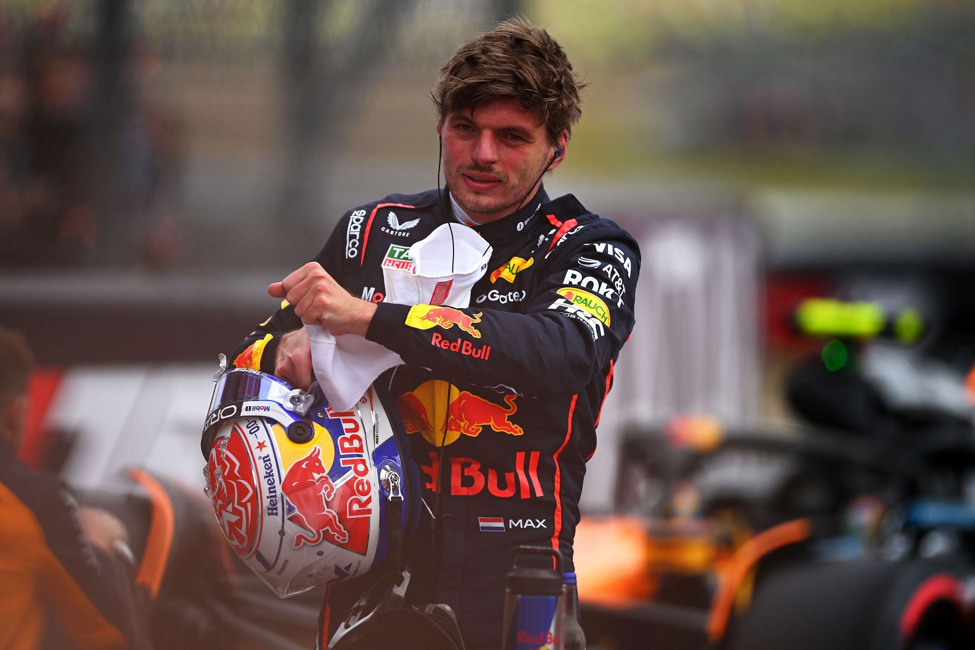 Max Verstappen after the British Grand Prix Qualifying - Source: Getty
